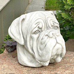 Скульптура Голова Бульдога