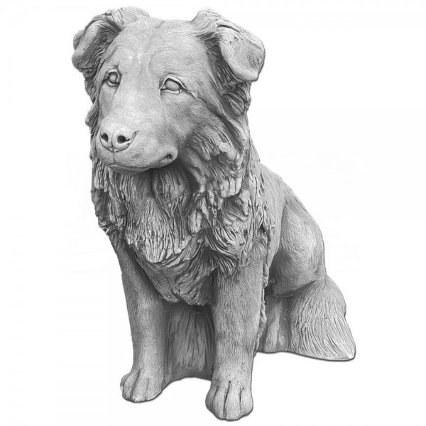 Скульптура Собака сидит